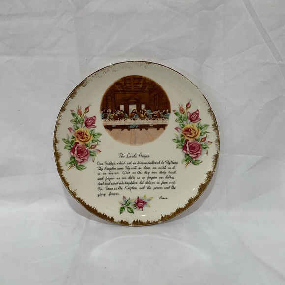 Other - Vintage Lords Prayer collector plate